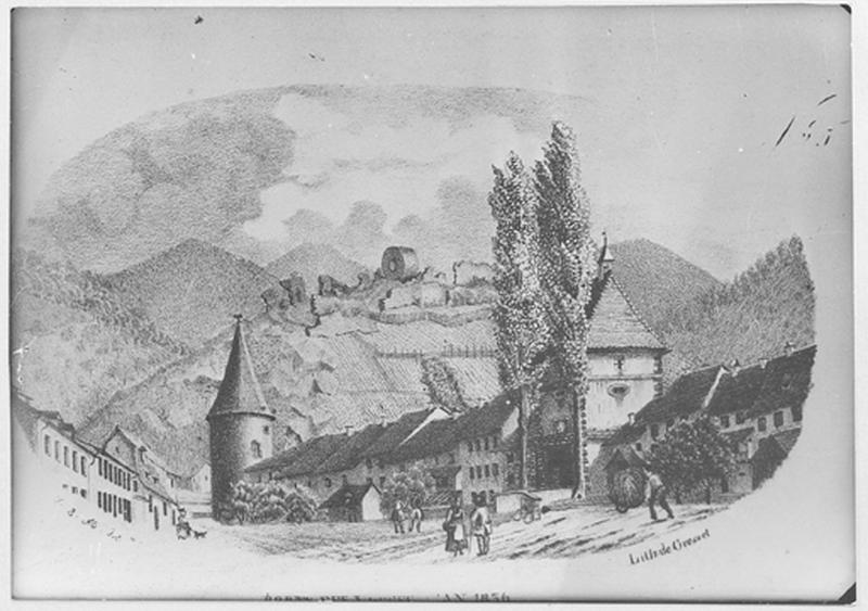 Porte des Vosges en 1836.