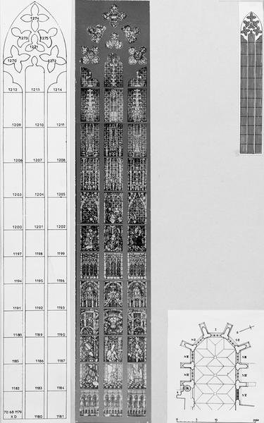 Verrière S V : photomontage d'une vue d'ensemble.