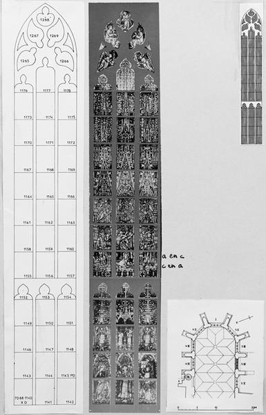 Verrière S IV : photomontage d'une vue d'ensemble.