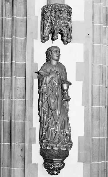 Statue d'applique de Saint Jean (7).