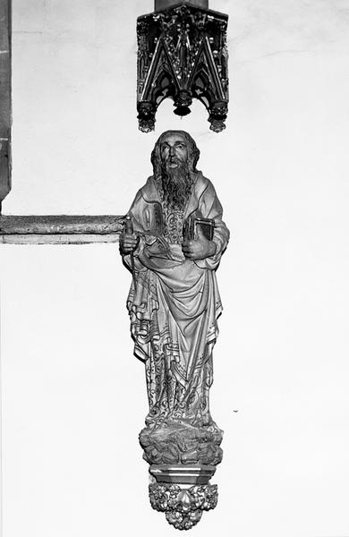 Statue d'applique : saint Barthélémy