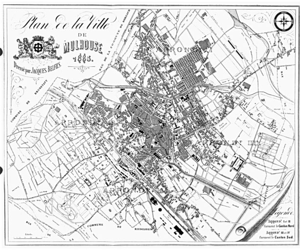 Plan de la ville.