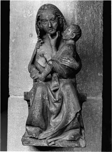 Statue : Vierge à l'Enfant (1)