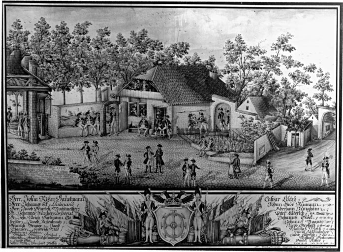 Corps de garde à la porte de Bâle.