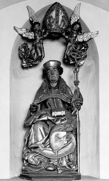 Statue de Saint Thiébaut, vue d'ensemble.