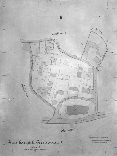 Plan cadastral, section 5.