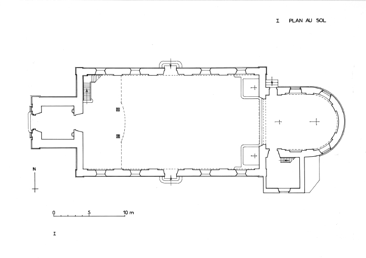 Plan de l'église.