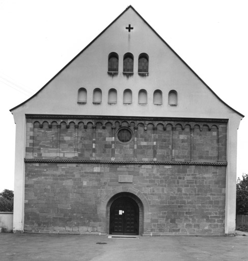 Façade antérieure.