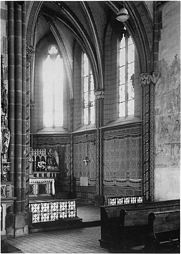 Vue de la chapelle de la Vierge, avant 1908.