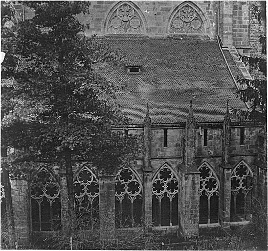 Vue de la galerie sud, depuis le nord.