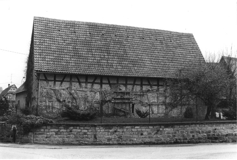 Ferme, Berger (rue du) 20. La grange.