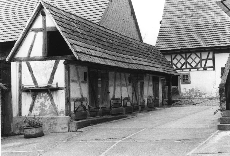 Ferme, Principale (rue) 13. La porcherie.