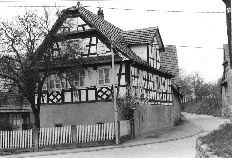 Ferme, Principale (rue) 13. Elévations sur rue.