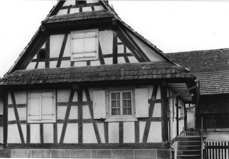 Ferme, Principale (rue) 12. Le logis : vue d'ensemble.