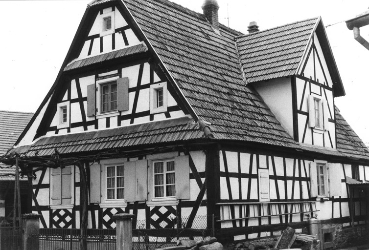 Ferme, Berger (rue du). Vue d'ensemble.