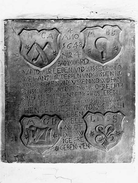 Plaque commémorative (No 17)