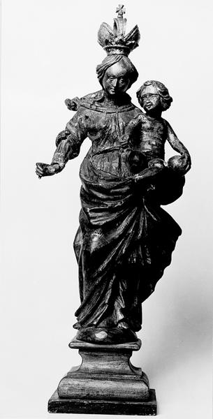 Statue de procession : Vierge à l'Enfant