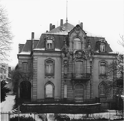 Façade sud-est (avant restauration).