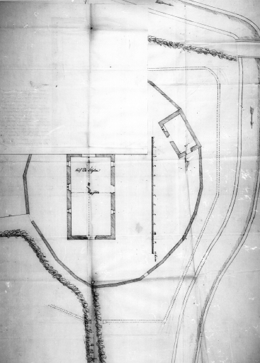 Projet de reconstruction de la nef de l'église, par G. I. Ritter, le 2 mars 1781.