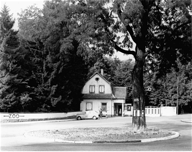 Vue ancienne de l'entrée supérieure.