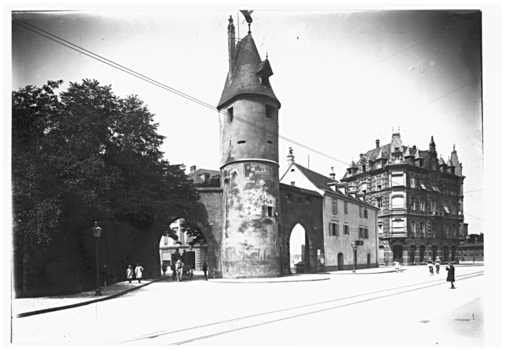 Vue ancienne du bastion de Bollwerk.