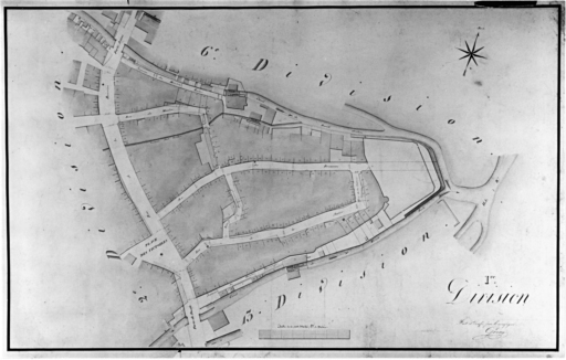 Plan général d'alignement, première division.