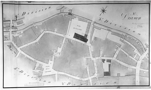 Plan général d'alignement, troisième division.