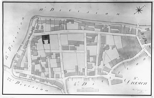 Plan général d'alignement, cinquième division.