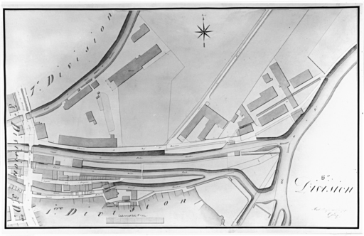 Plan général d'alignement, sixième division.