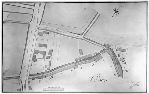 Plan général d'alignement, dixième division.