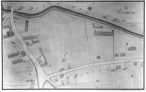 Plan général d'alignement, dix-huitième division.