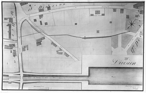 Plan général d'alignement, dix-neuvième division.