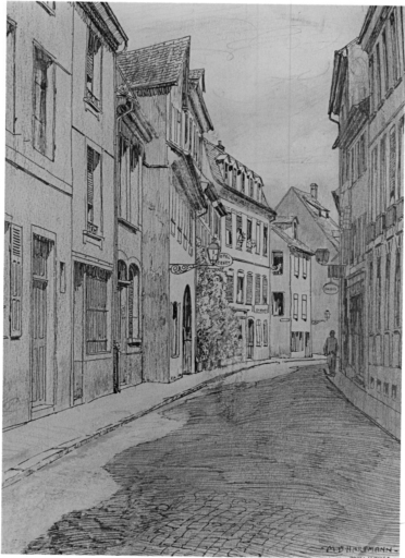 La rue des Brasseurs en 1906.