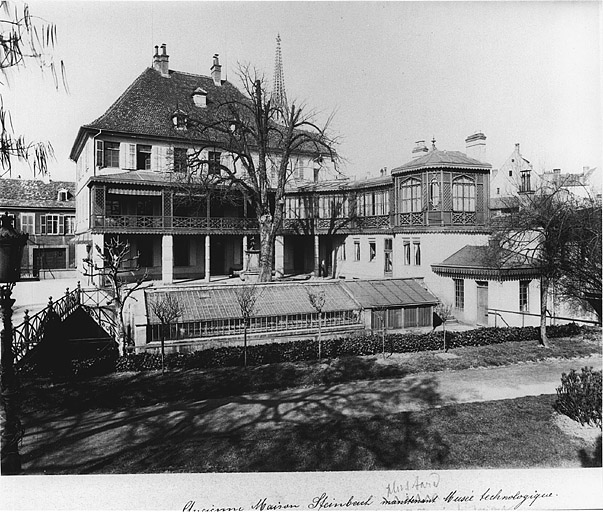 Vue ancienne de la maison Steinbach.