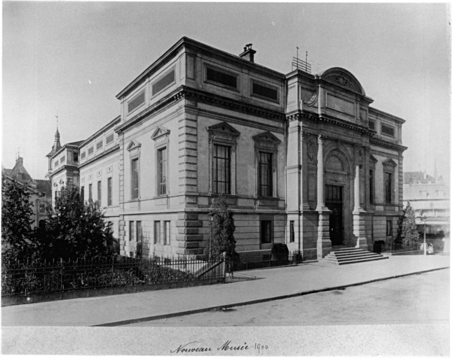 Vue ancienne du musée.