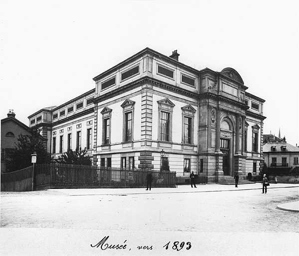 Vue ancienne du musée.