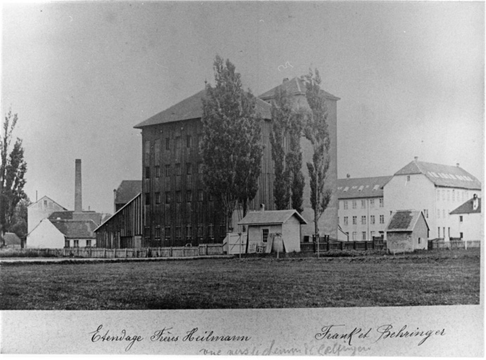 Vue ancienne vers le chemin de Galfingue.