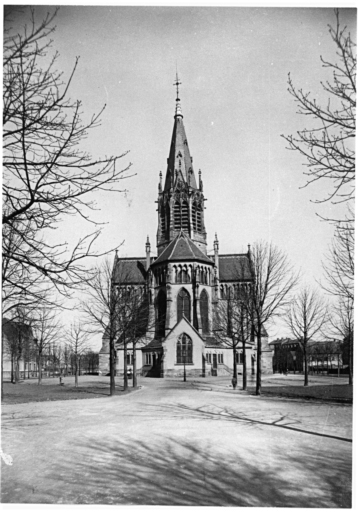 Vue ancienne du chevet.