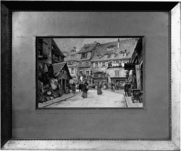 Vue de la rue des Bons Enfants.