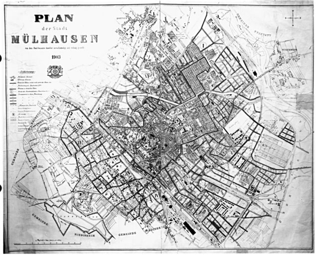 Plan de la ville.