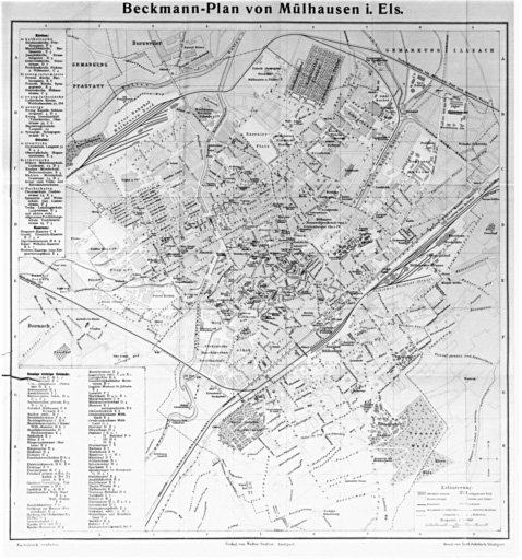 Plan de la ville.