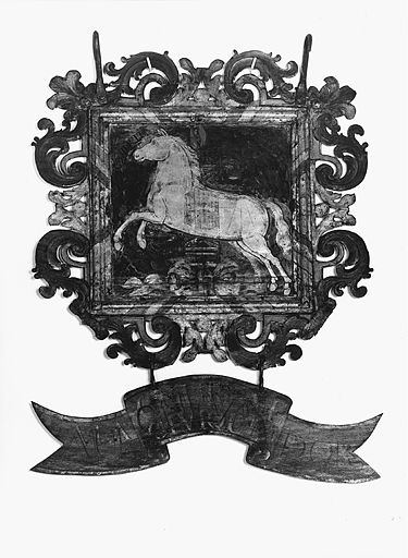 Enseigne Au Cheval d'Or.