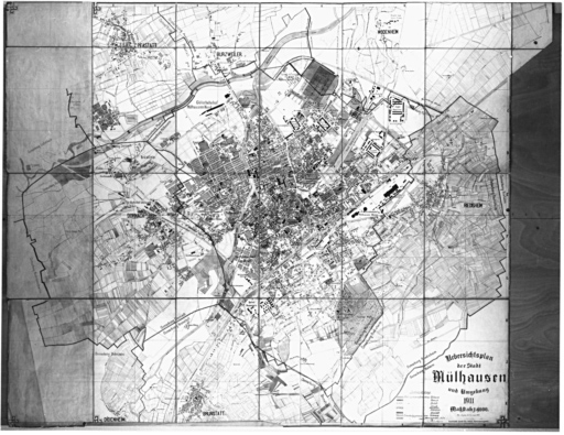 Plan de la commune.