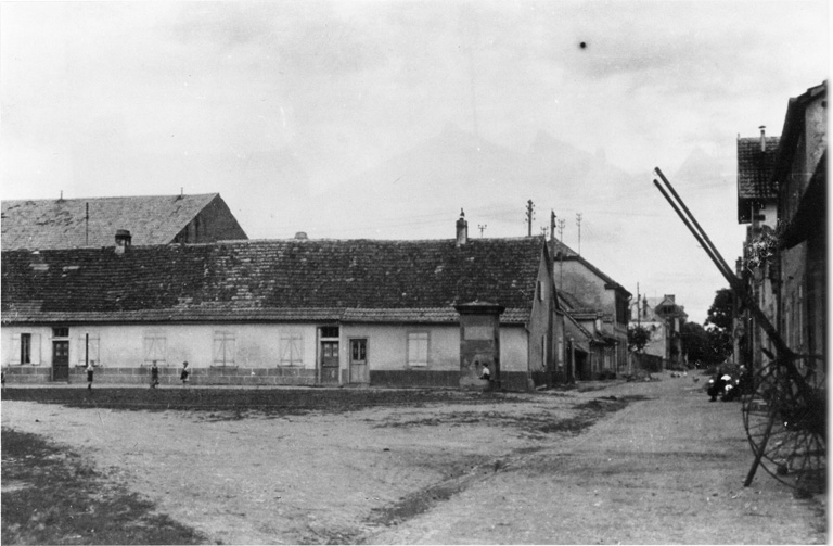 Abreuvoirs entre les portes de Belfort et de Colmar (après 1945).