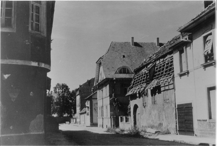 Maisons à un étage (après 1945).