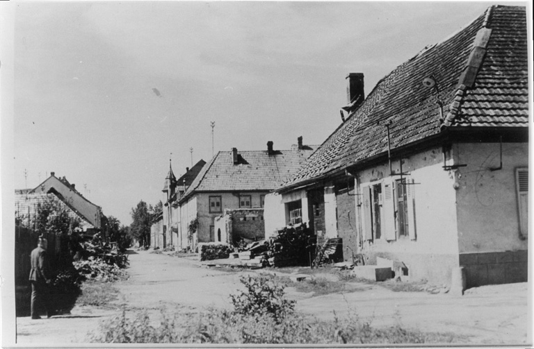 Maisons à un étage (après 1945).