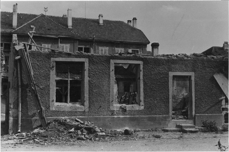 Maisons à un étage (après 1945).