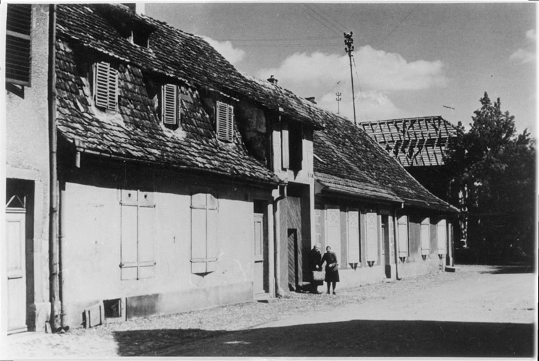 Maisons à un étage (après 1945).