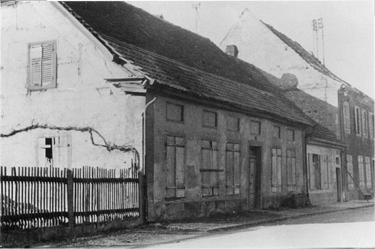 Maisons à un étage (après 1945).
