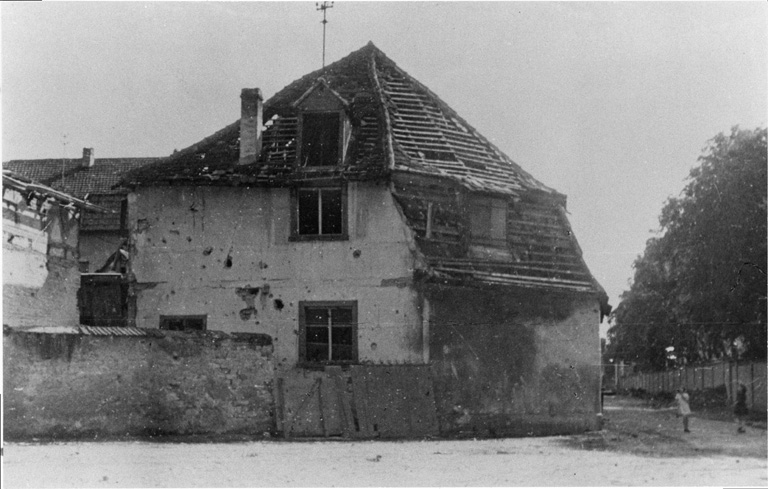 Maisons à un étage (après 1945).